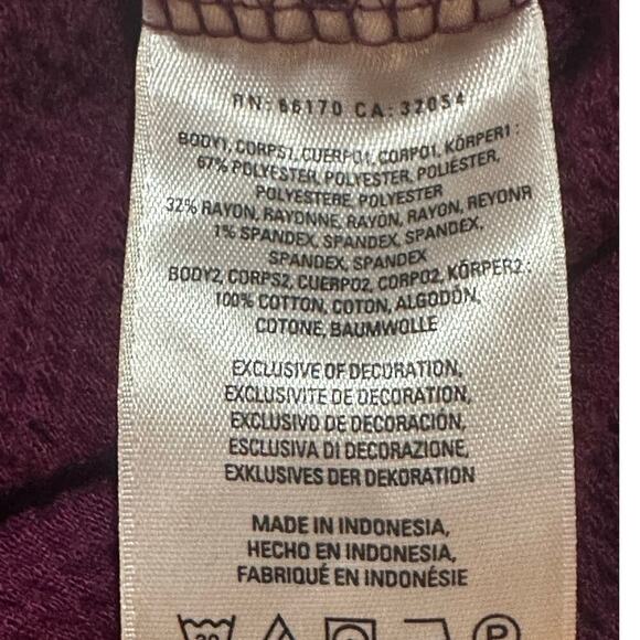 Saturday Sunday Anthropologie Sz S Crochet Knit 3/4 Sleeve Sweater Pom Pom Cuff - Picture 5 of 12